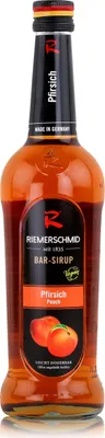 Produktbild von Riemerschmid Bar-Sirup Pfirsich 0,7L - Cocktails Milchshakes (1er Pack)