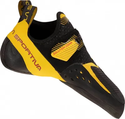 Produktbild von La Sportiva Solution Comp Farbe: schwarz/gelb / Größe: 44,5 EU