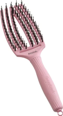 Obrázek produktu pro Olivia Garden | Kartáč na vlasy "Pink for Health" - jemně růžový - šetrný k vlasům - ergonomický