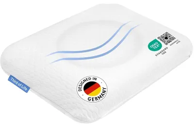 Obrázok produktu pre Ergonomická pamäťová pena na vankúš, 40 x 60 cm
