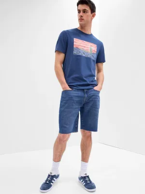 Produktbild von GAP Straight Denim-Shorts Größe 30