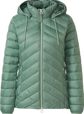 Produktbild von s.Oliver gesteppte Outdoor-Jacke Slim Fit mit abnehmbarer Kapuze, leichter Polsterung und Zwei-Wege-Reißverschluss