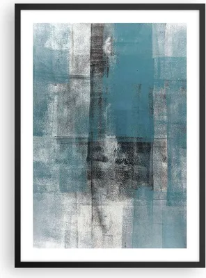 Produktbild von Gerahmtes Poster - Schwarzer Rahmen - Abstraktion Modern Gürtel - 50x70 cm - Wand Bild - Wanddeko - Wandbilder - Wandposter - Bilderrahmen - Bilder - Kunstdruck - Wandbild - P2BPA50x70-4283