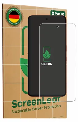 Produktbild von 2x ScreenLeaf Schutzfolie für Nothing CMF Phone 2 Pro nachhaltiger Displayschutz Display Schutz Folie Klar Transparent