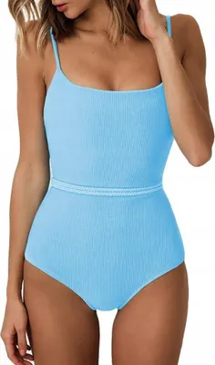 Obrázek produktu pro Jednodílný modelující plavky monokini s páskem top body L