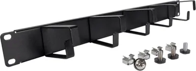 Produktbild von Televes Frontblende 19z 1HE UKO5R 533158 5 Kabeleinführungen RAL 9005