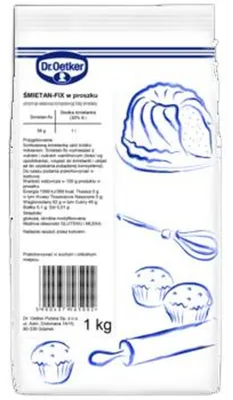 Image de Dr. Oetker Crème fouettée 1 kg