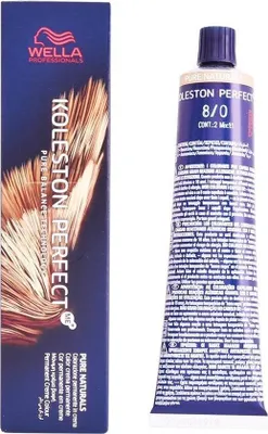 Produktbild von Wella Koleston Perfect ME+ Pure Naturals, Blond, 8/0, Unisex, 60 ml, Alle Haare, Glanz