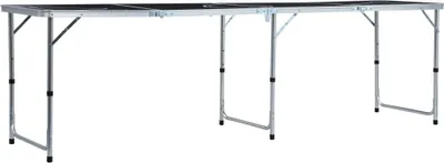 Obrázok produktu pre vidaXL Skladací stôl na Beer Pong 240 cm čierny