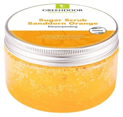 Produktbild von GREENDOOR Sugar Scrub Sanddorn Orange