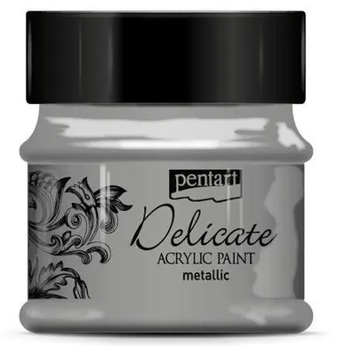 Immagine prodotto di Colore acrilico metallizzato Pentart Delicate 50 ml - rose gold