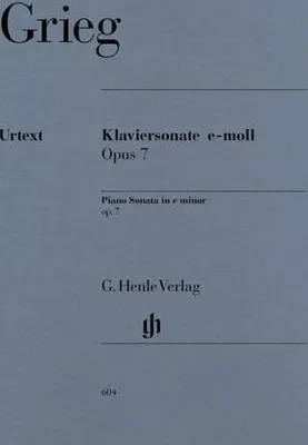 Immagine prodotto di Grieg, Edvard - Klaviersonate e-moll op. 7