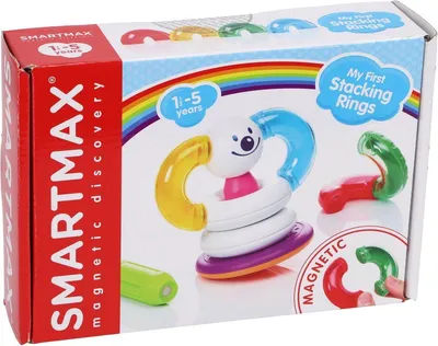 Produktbild von SMARTMAX Magnetischer Bausatz Meine ersten Gleitringe 12 Teile