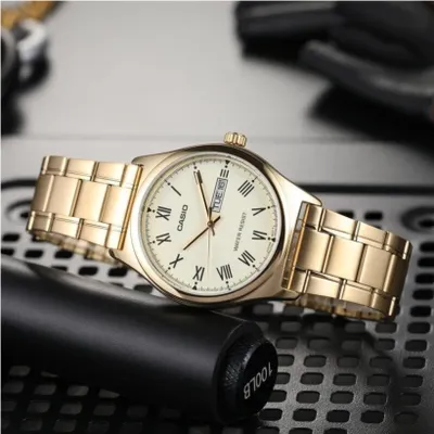 Obrázok produktu pre Casio Standard MTP-V006G-9B, Vodeodolný, Quartz