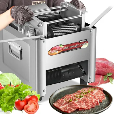 Obrázok produktu pre Krájač mäsa - Krájač - Univerzálny krájač - Krájač na chlieb - Krájač potravín - Výkonný motor 750 W