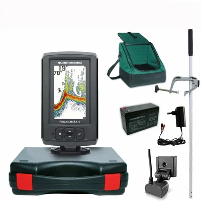 Produktbild von Humminbird PiranhaMax 4 Echolot Portabel Master Edition Plus - Komplettsystem