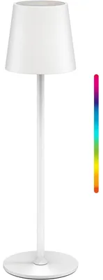Produktbild von Kabellose LED-Tischleuchte, Größe M, 38 cm, RGBW, weiß