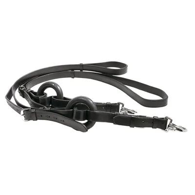 Produktbild von Kavalkade Ausbinder mit Gummiring Pony2 schwarz