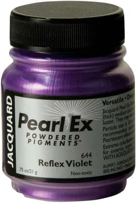 Imagen del producto de Pigmento Jacquard, línea "Spielzeug Pearl Ex", 21 gramos, color violeta reflectante, para uso creativo
