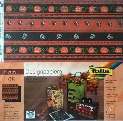 Produktbild von Papier do scrapbookingu 190 g/m2 30,5x30,5 cm 5 arkuszy