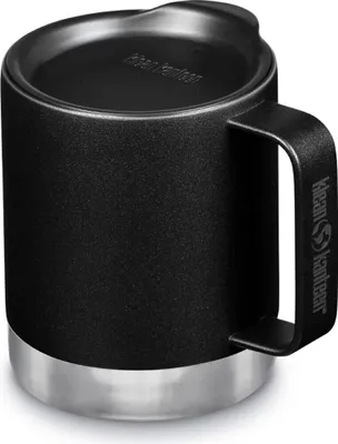 Image de Kanteen®Camp Mug-BK noir tasse isolée en acier inoxydable