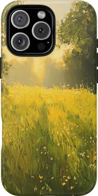 Produktbild von Sonnenbeschienene Blumenwiese – Hülle Kompatibel mit iPhone 16 Pro Max