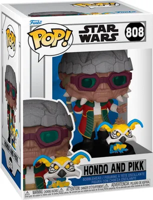 Zdjęcie produktu dla Figurka Funko POP Star Wars 808 Hondo and Pikk