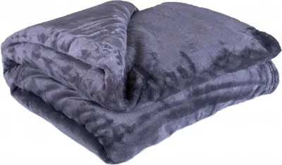 Obrázek produktu pro Mikroplyšová deka UNI 150x200 - Tm. šedá