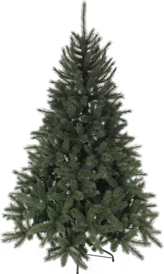 Produktbild von Black Box Trees Toronto Deluxe Weihnachtsbaum Künstlich - Weihnachtsdeko mit Naturgetreuer Optik - Tannenbaum Künstlich mit 1282 Ästen und Voller Silhouette - H215 x Ø145 cm - Grün