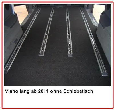 Produktbild von Gastraumteppich passend für Mercedes Viano Trend Ambiente lang 2011-2014