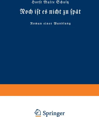 Produktbild von Noch ist es nicht zu spät