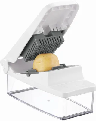 Gemüseschneider mit 5 Klingen, Edelstahl, spülmaschinengeeignet