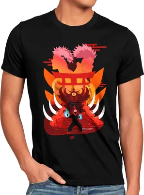Produktbild von BaumwolleCloud Sukuna and Itadori Herren T-Shirt  anime japan manga