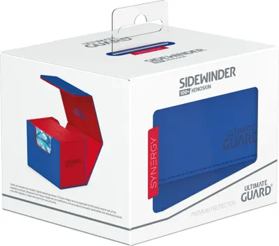 Produktbild von ULTIMATE GUARD Sidewinder 100+, Kartenhalter, Blau, Rot, 1 Stück(e)