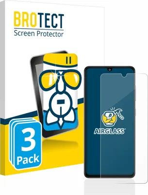 Produktbild von 3x BROTECT Schutzglas für Samsung Galaxy A41 Schutzfolie Panzer Folie Glas Display Schutz klar