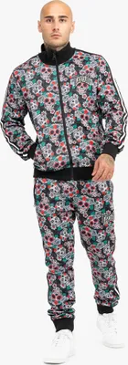 Obrázok produktu pre Pánske tepláky slim fit JOLLAN Black/Multicolour XL Tapout