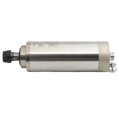 Produktbild von 2,2KW Wassergekühlter Spindelmotor, Hochgeschwindigkeit 24000 U/min, Edelstahlkonstruktion , Nur Spindel 220V