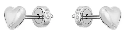 Image de Boucles d'oreilles en forme de cœur, en acier, référence 1580830