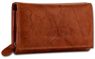 Produktbild von Money Maker Kellnerbörse Damen Leder chianti rust RFID Schutz D3OPJ704O