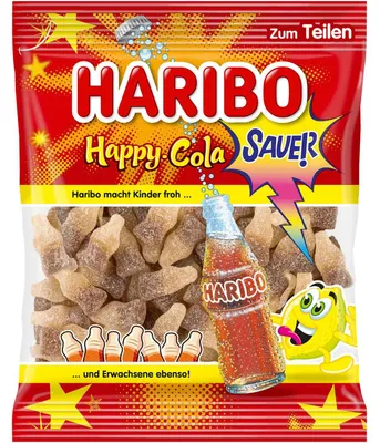 Produktbild von Haribo Happy-Cola sauer 175g