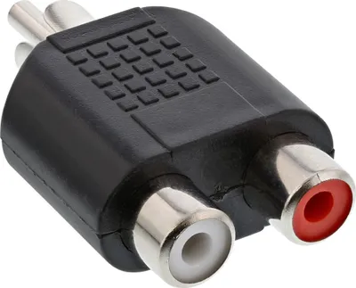 Immagine prodotto di InLine® 99310 Adattatore audio, da spina cinch a presa cinch 2x