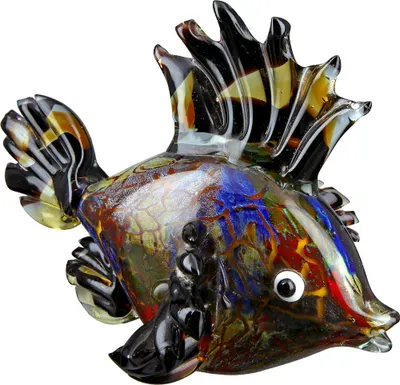 Produktbild von Casablanca by Gilde Dekofigur Fisch Pondo mundgeblasen H. 17 cm,39954