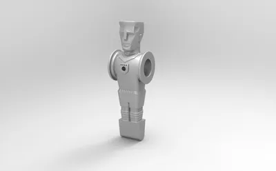 Produktbild von Ullrich-Sport Tischfussball Kicker Figur ' Soccer ohne Gewicht - silber'