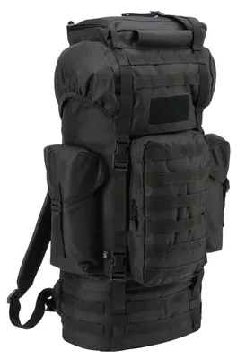 Productafbeelding van Brandit Molle rugzak, zwart, 65 liter.