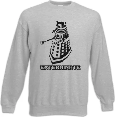 Produktbild von Urban Backwoods Exterminate, Sweatshirt, Farbe: Hellgrau, Größe: M