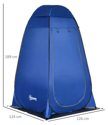 Produktbild von Outsunny Pop up Duschzelt Toilettenzelt Camping Umkleidezelt mobil Outdoor
