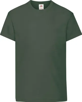 Produktbild von Fruit of the Loom - "Original" T-Shirt für Kinder FK3081 (140-146) (Flaschengrün)