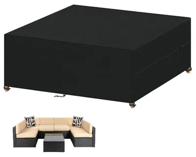 Productafbeelding van Beschermhoes voor tuinmeubels, waterdicht, 420D Oxford, 300x200x80 cm