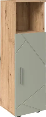 Image de Meuble salle de bain Vicco Irma Vert sauge 30x95cm, Model 59033