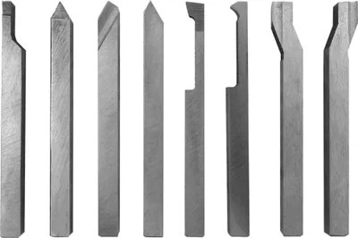 Produktbild von PAULIMOT HSS-Drehmeißel-Set 8-teilig, 4 x 4 mm